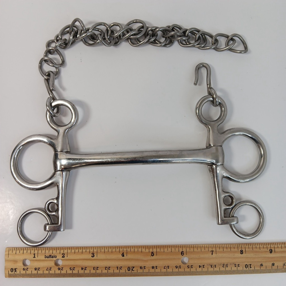 Low Port Pelham Bit Tack Horse Equestrian